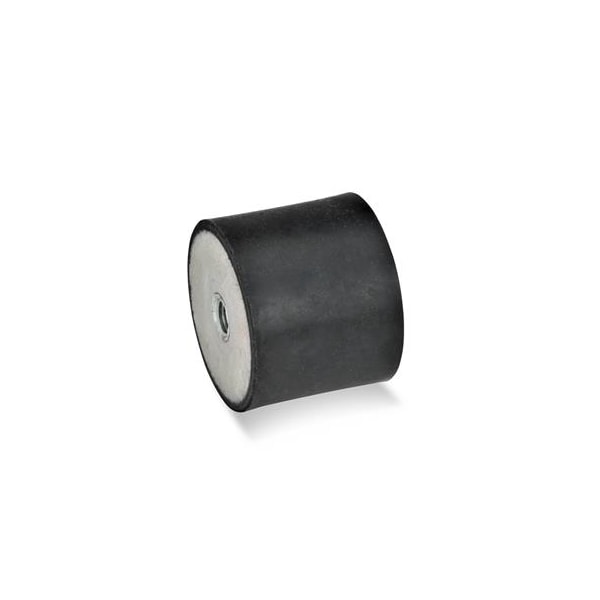 GN351-100-55-M16-EE-55 Rubber Bumper Internal Threads